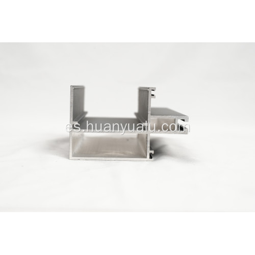 Muro de cortina de panel de vidrio comercial con perfiles de aluminio